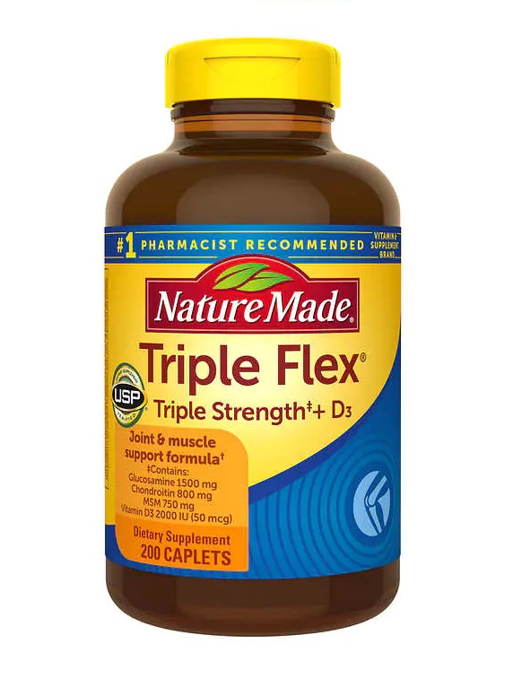 (新配方)Nature Made 三倍強效葡萄醣胺 TripleFlex 200顆
